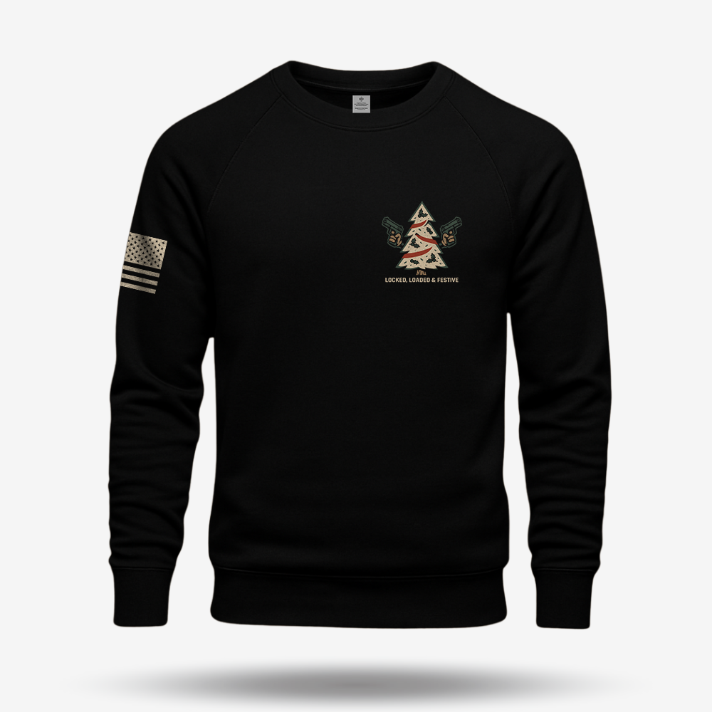 Locked, Loaded & Festive Sweatshirt