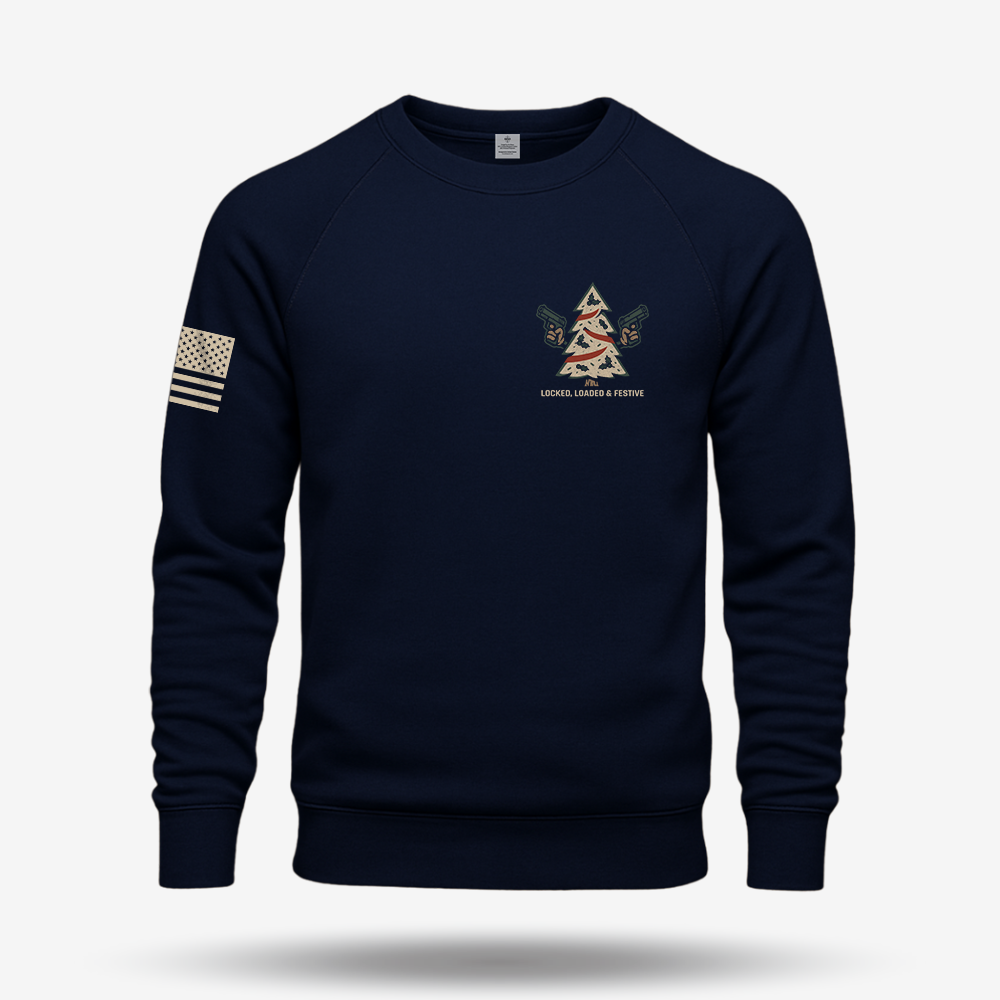 Locked, Loaded & Festive Sweatshirt