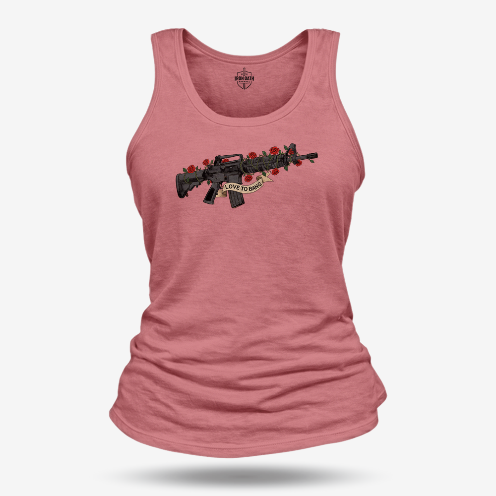 Love To Bang Women's Racerback Tank
