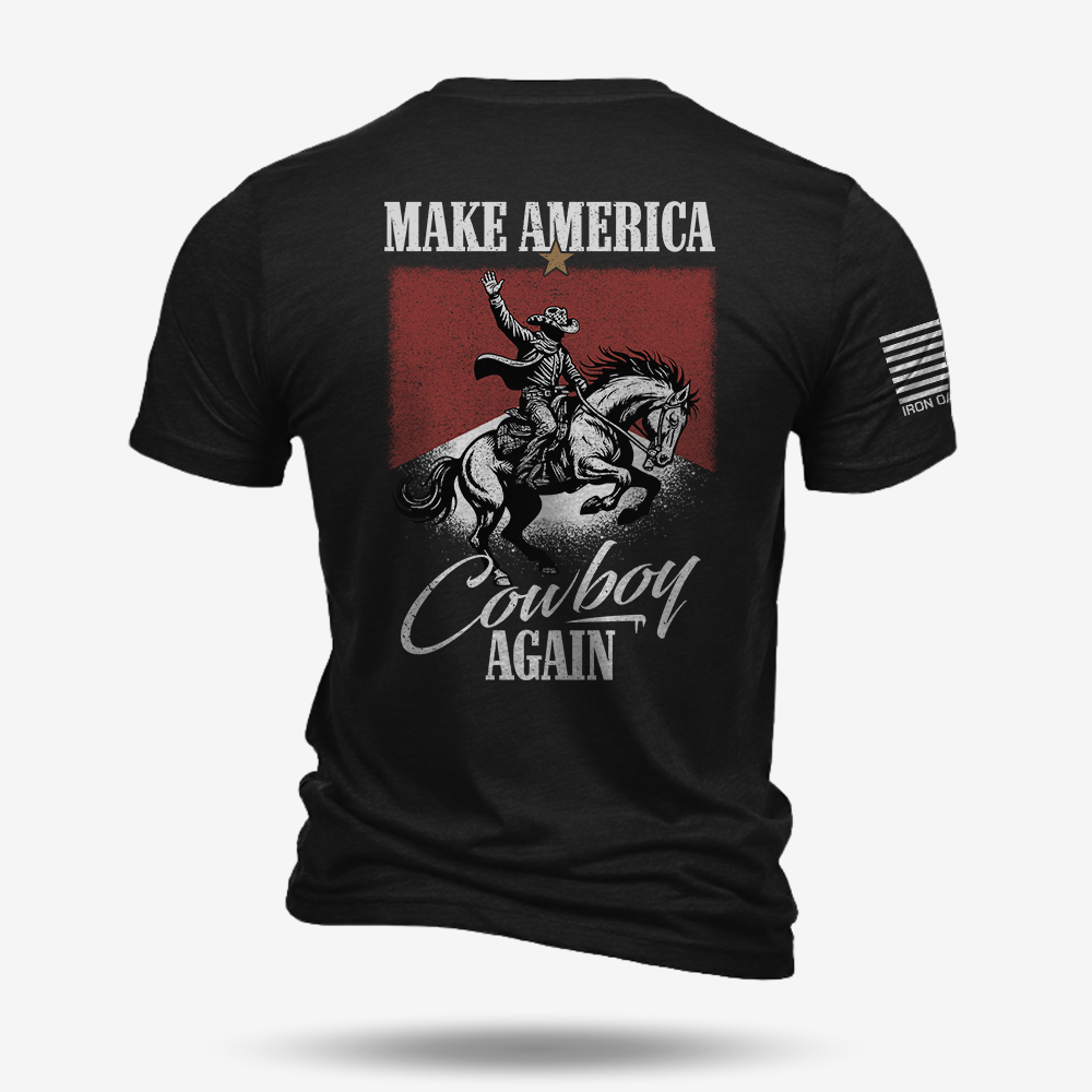 Make America Cowboy Again T Shirt
