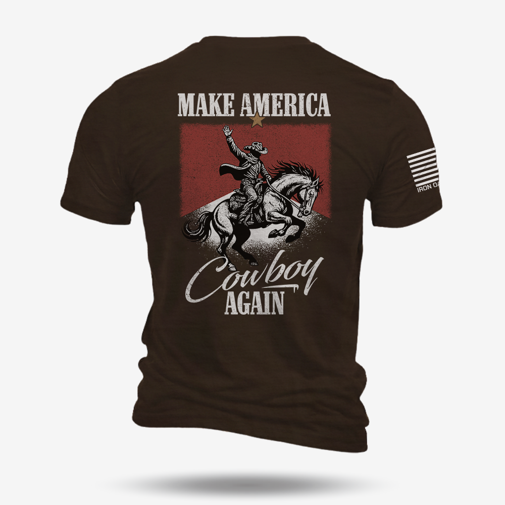Make America Cowboy Again T Shirt