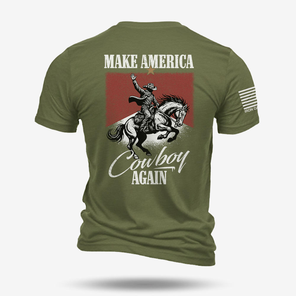 Make America Cowboy Again T Shirt