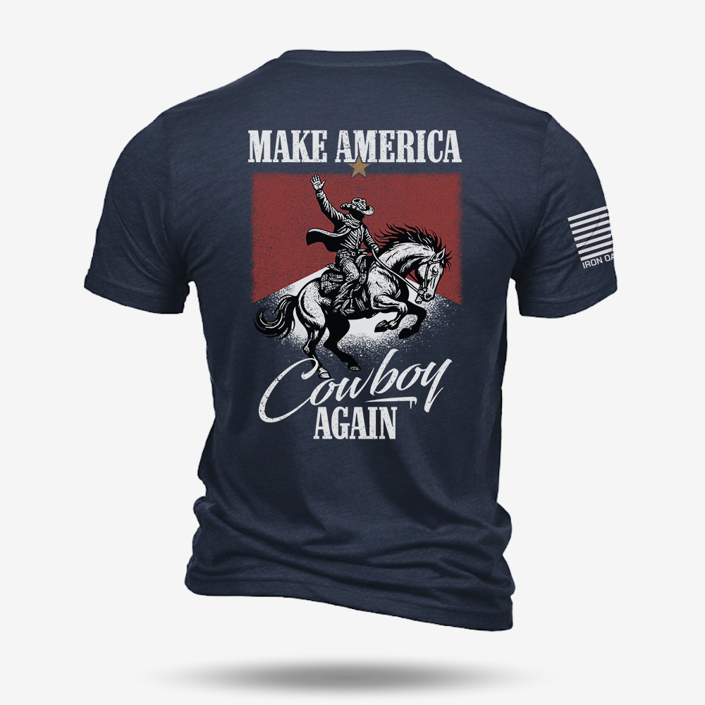 Make America Cowboy Again T Shirt
