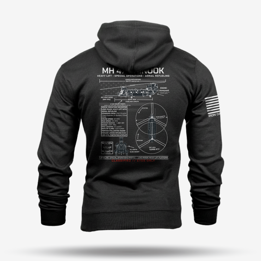 MH 47 Schematic Hoodie