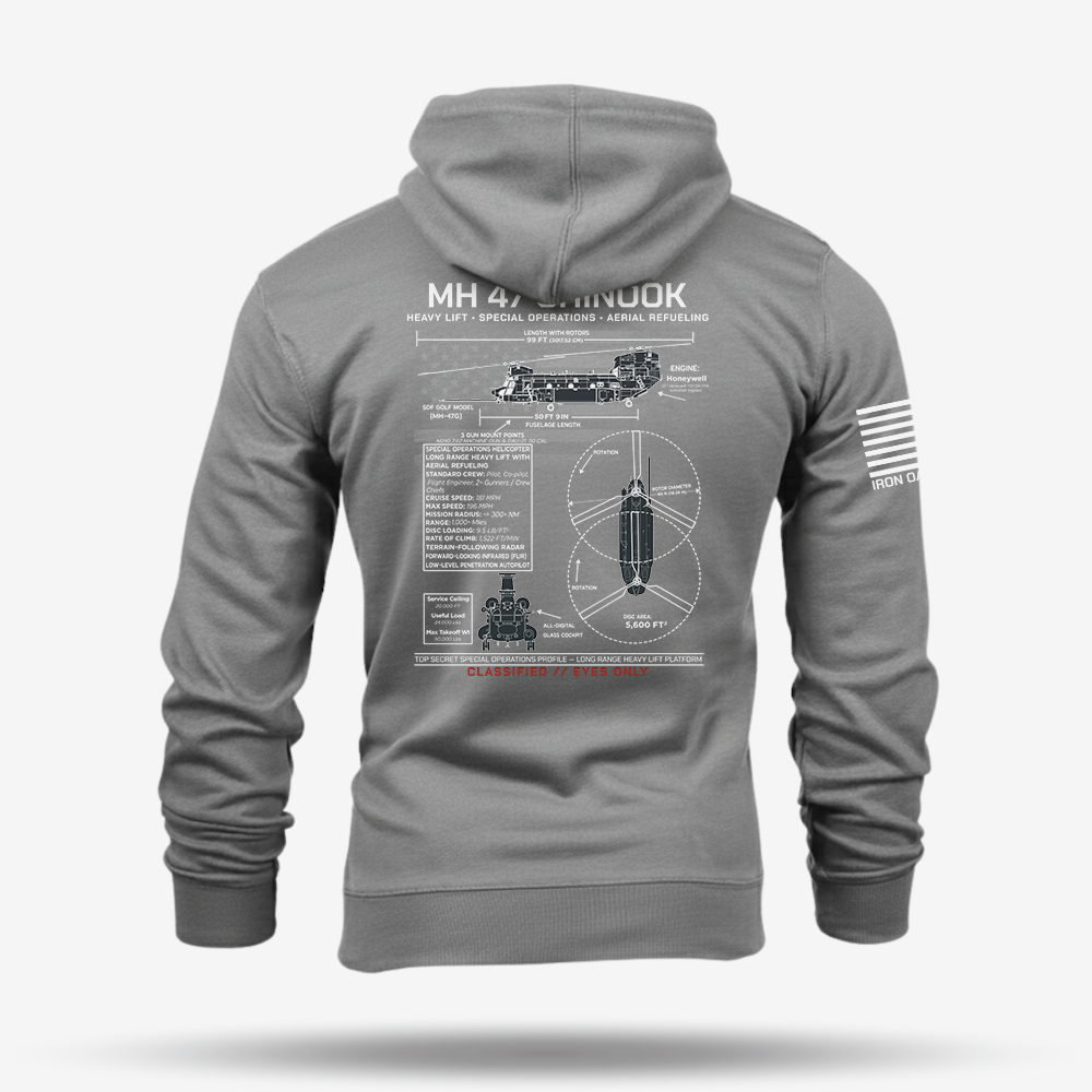 MH 47 Schematic Hoodie