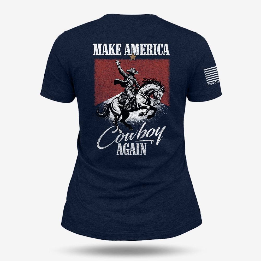 Make America Cowboy Again Women's V-Neck