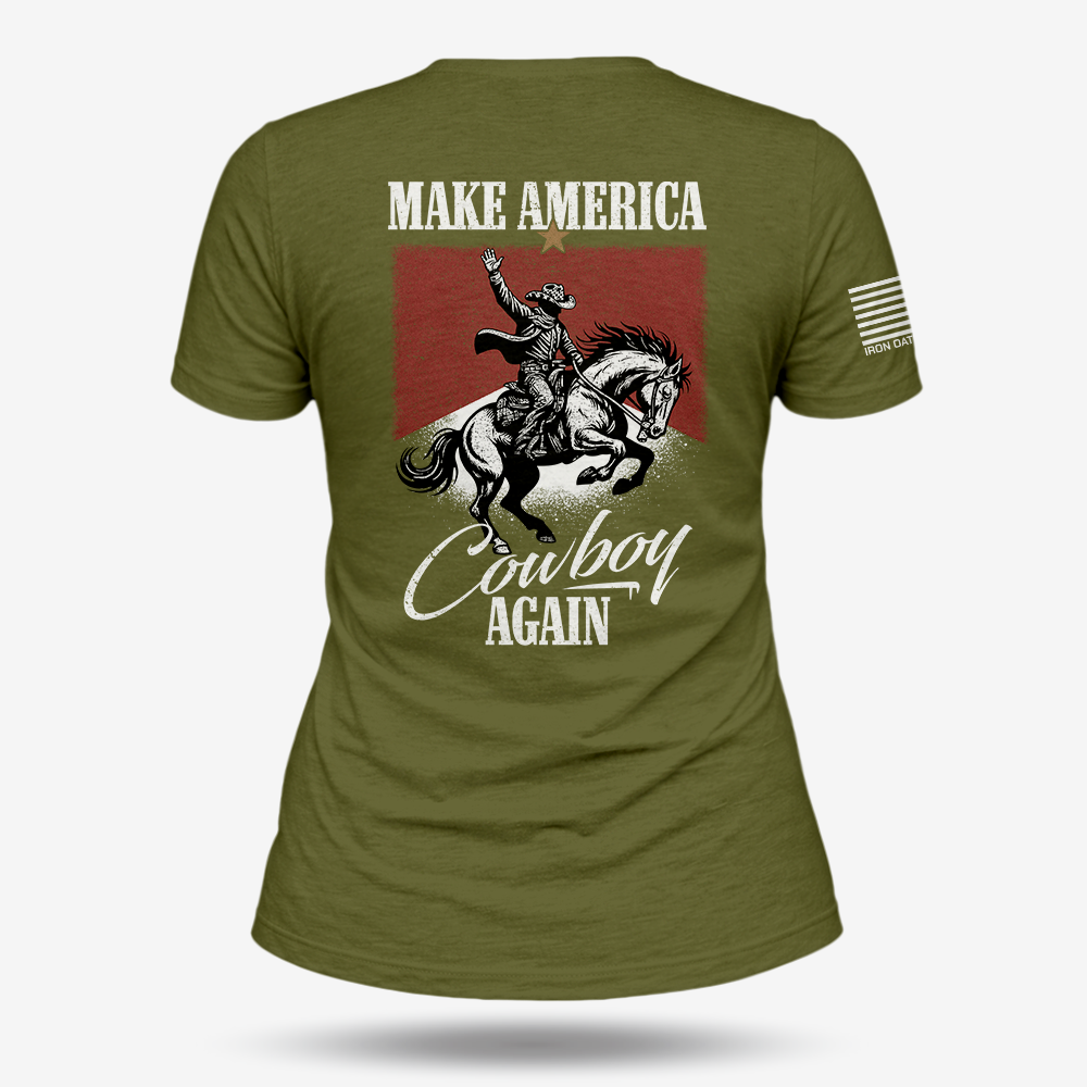 Make America Cowboy Again Women's V-Neck