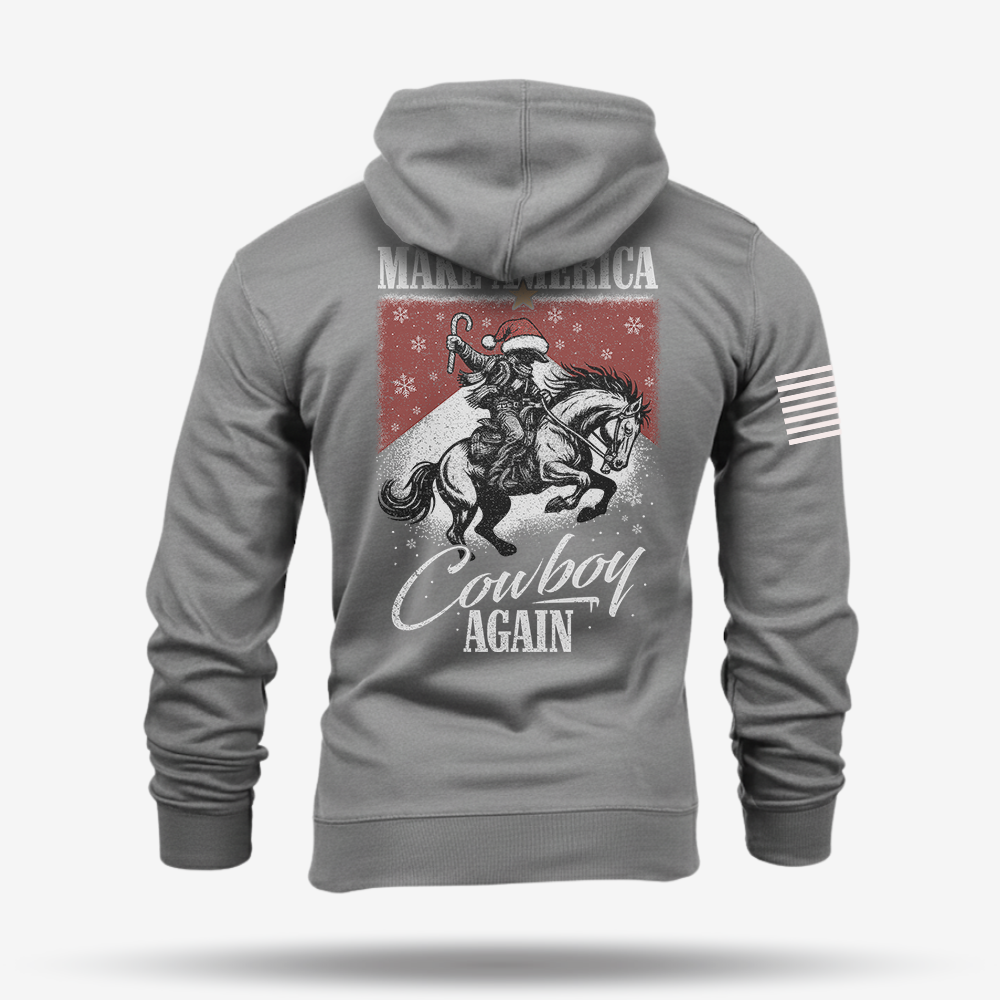 Make America Cowboy Again – Christmas Edition Hoodie