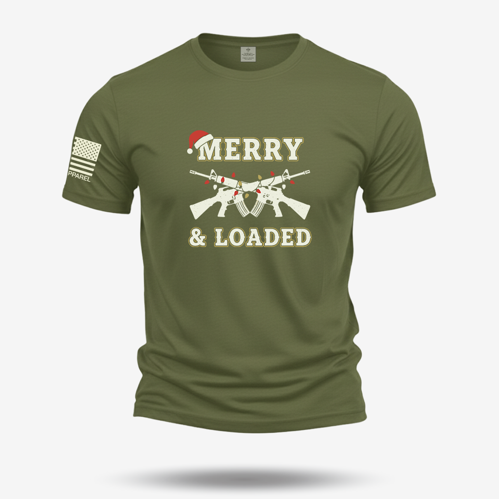 Merry & Loaded T Shirt