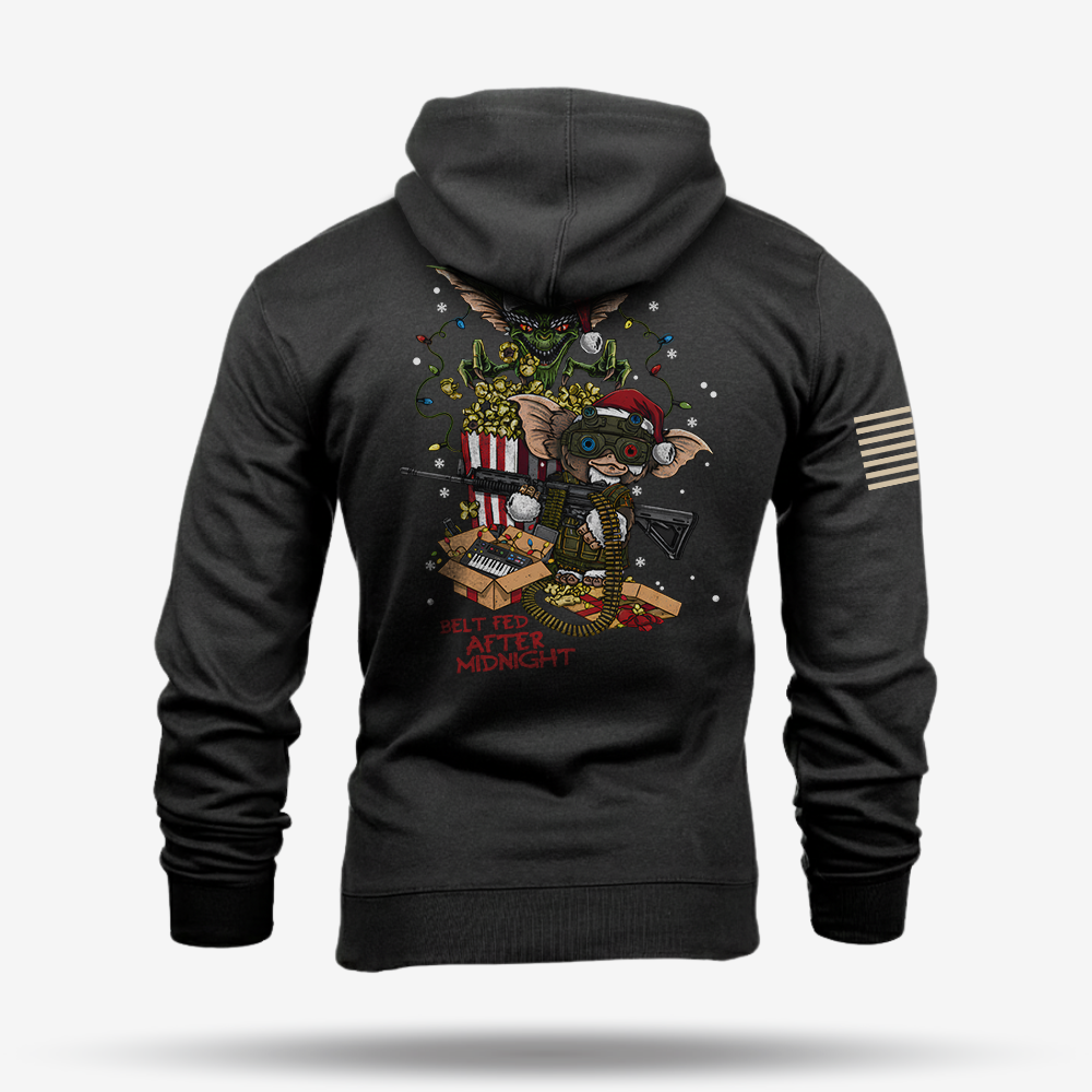 Midnight Belt-Fed Christmas Hoodie