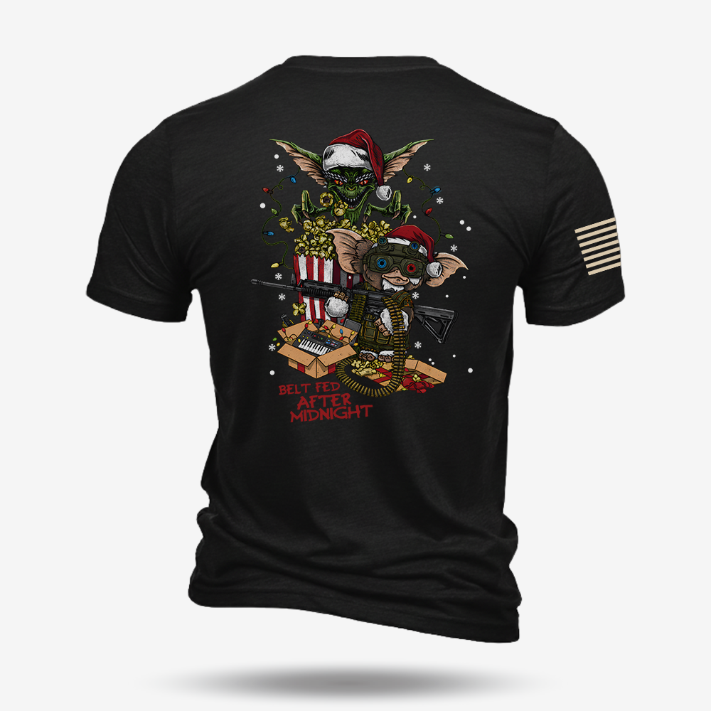 Midnight Belt-Fed Christmas T Shirt