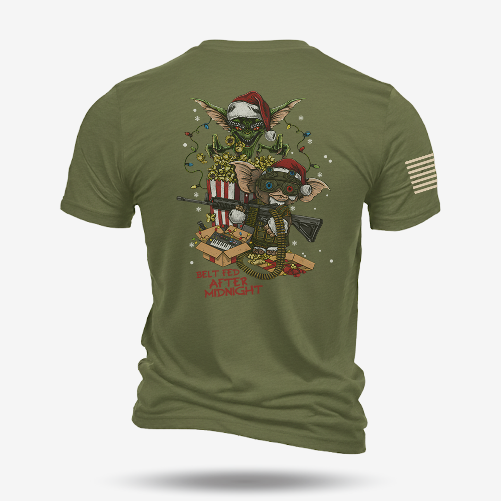 Midnight Belt-Fed Christmas T Shirt