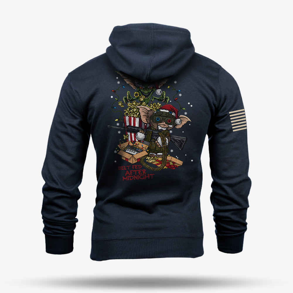 Midnight Belt-Fed Christmas Hoodie