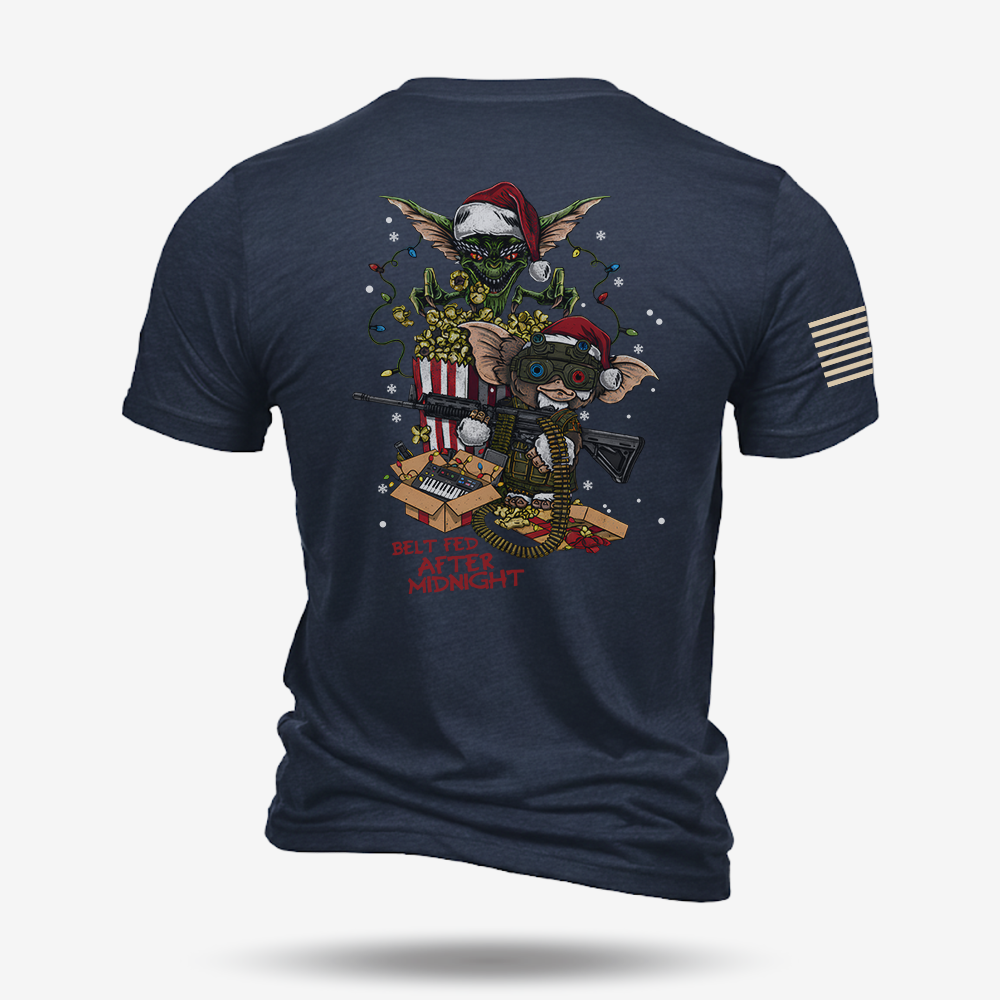 Midnight Belt-Fed Christmas T Shirt