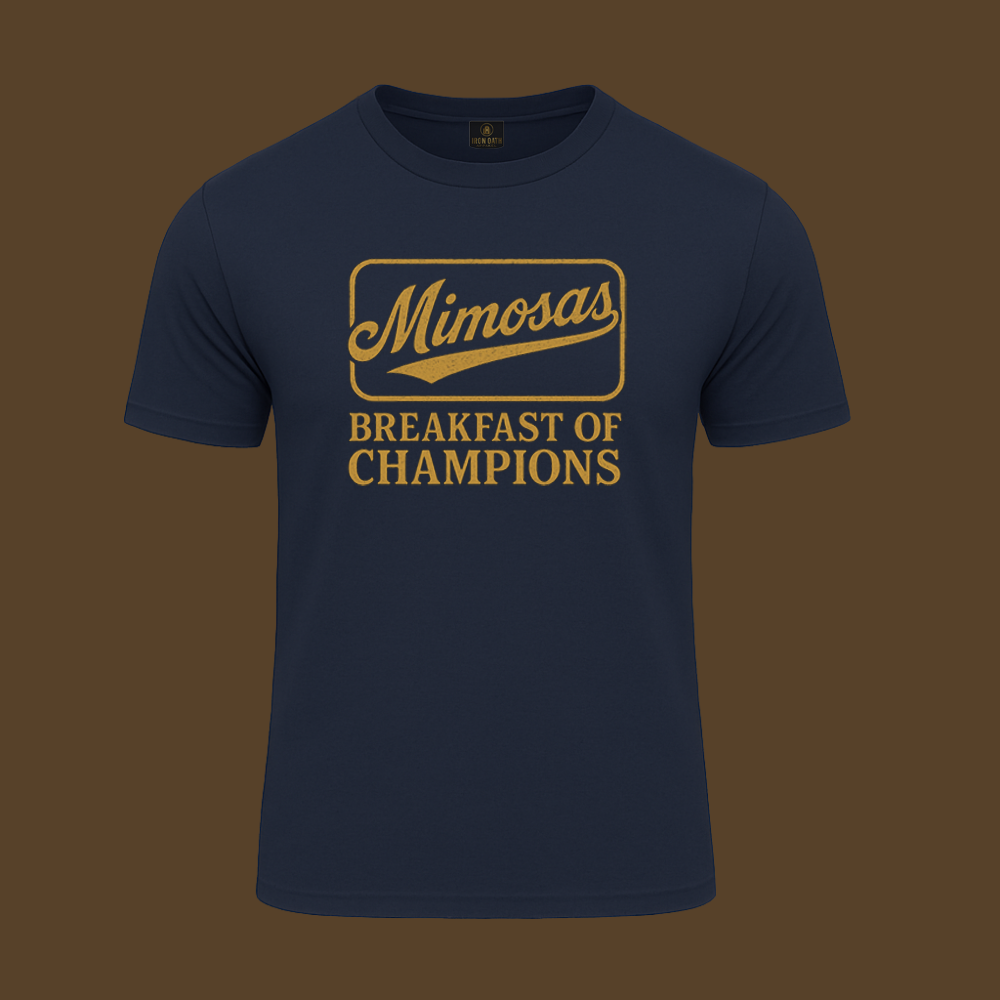 Mimosas Breakfash Of Champions T Shirt
