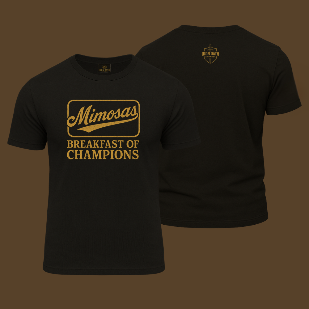 Mimosas Breakfash Of Champions T Shirt