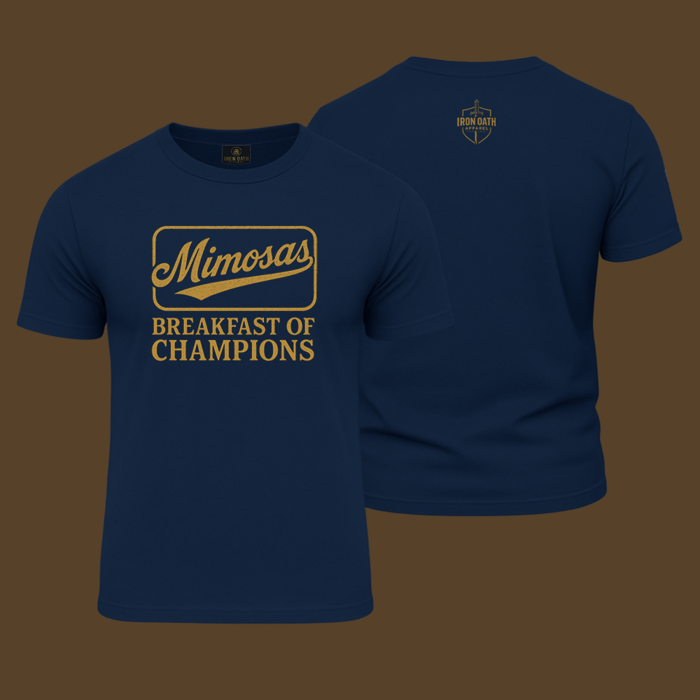 Mimosas Breakfash Of Champions T Shirt