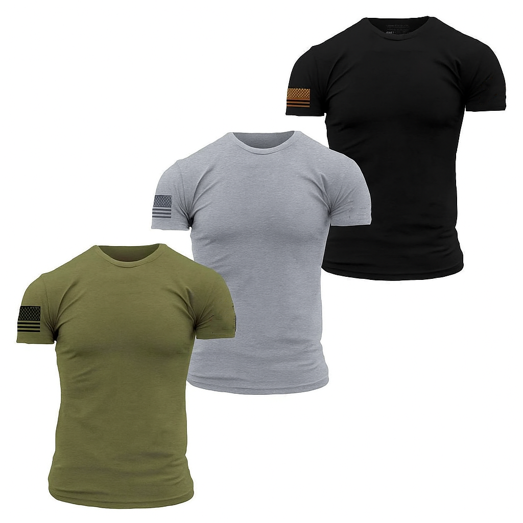 Iron Oath Multi Color T Shirt - 3 Pack