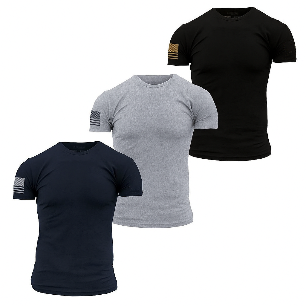 Iron Oath Multi Color T Shirt - 3 Pack