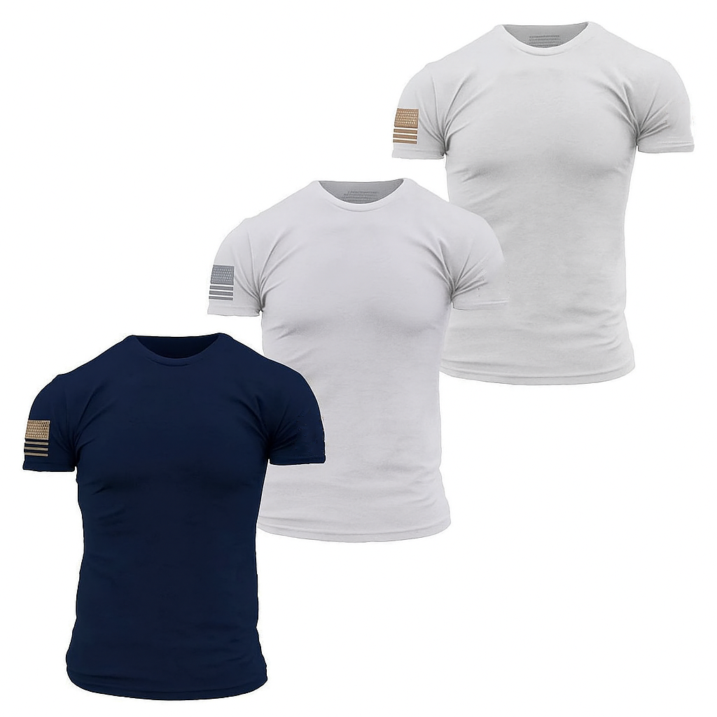 Iron Oath Multi Color T Shirt - 3 Pack