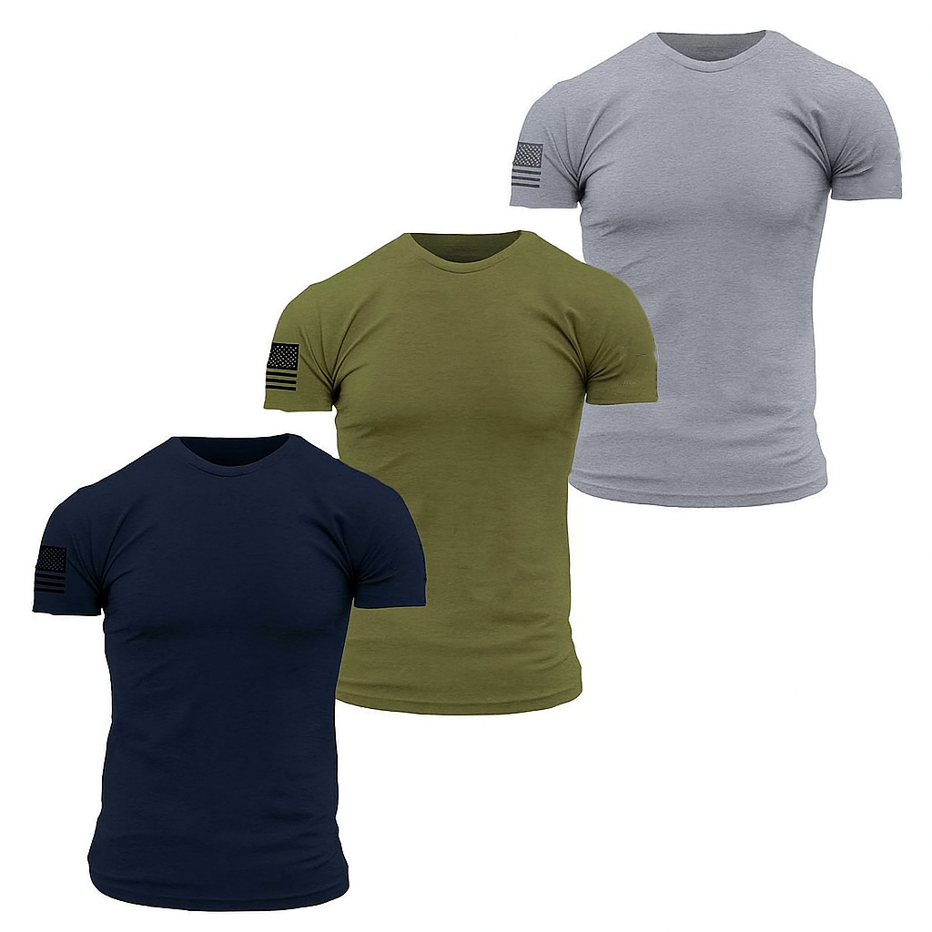Iron Oath Multi Color T Shirt - 3 Pack