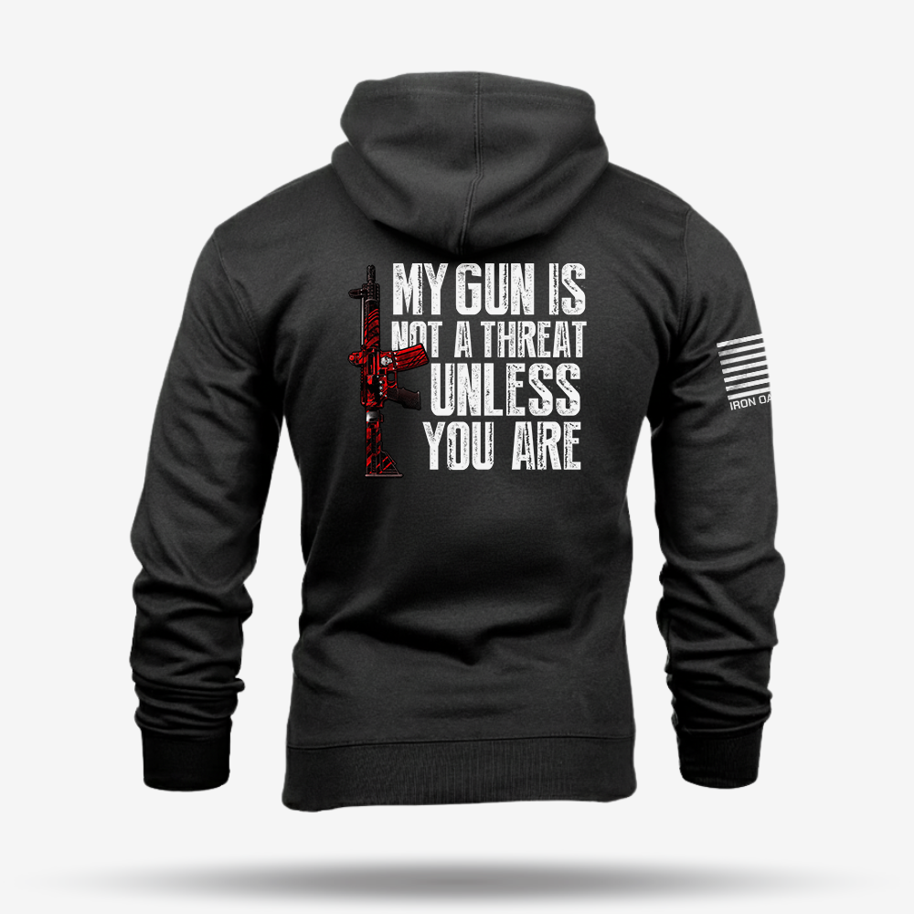 My G*n Is Not A Threat Hoodie