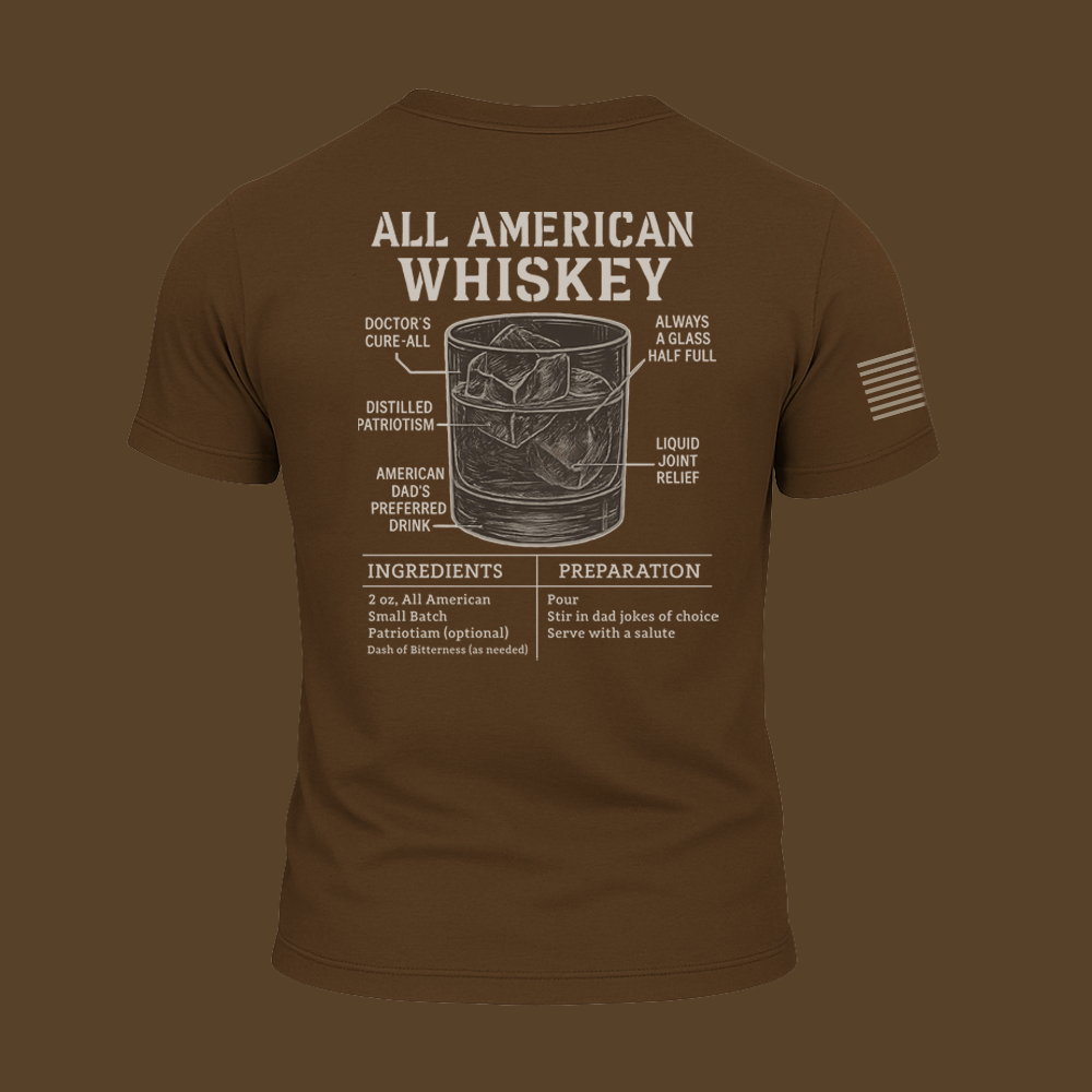 All American Whiskey T Shirt