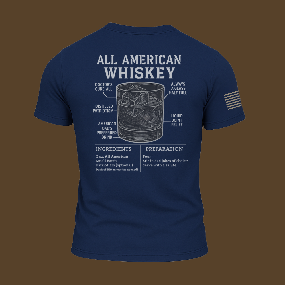 All American Whiskey T Shirt