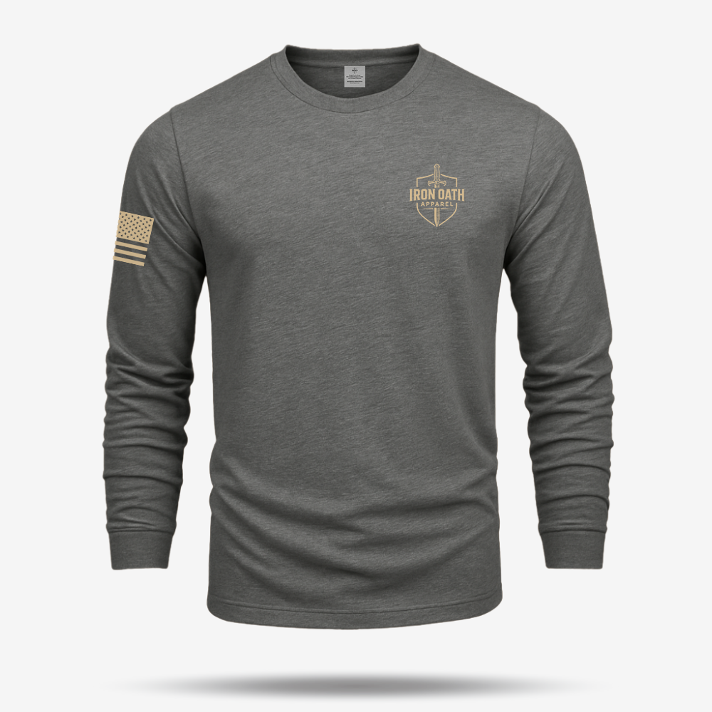 Never Underestimate An Old Man Us Coast Guard Veteran Long Sleeve