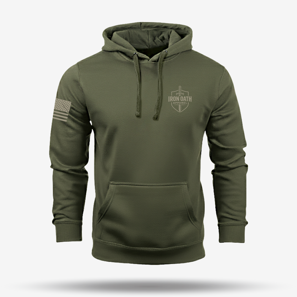 Never Underestimate An Old Man Us Coast Guard Veteran Hoodie