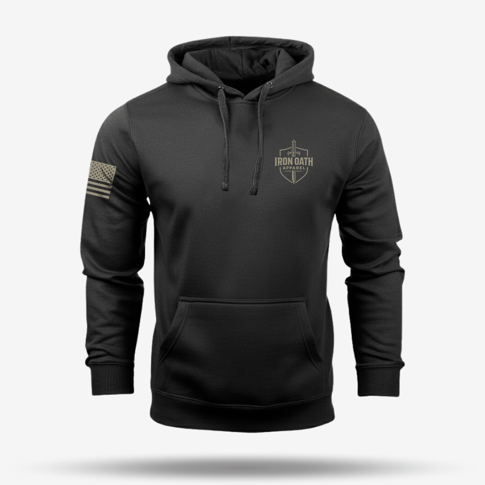 Never Underestimate An Old Man Us Coast Guard Veteran Hoodie