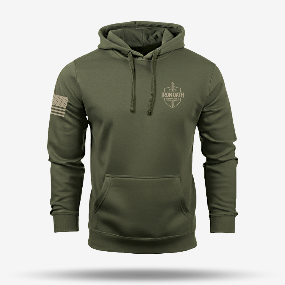 Never Underestimate An Old Man Us Marine Veteran Hoodie