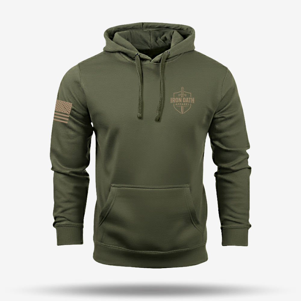 Never Underestimate An Old Man Us Army Veteran Hoodie