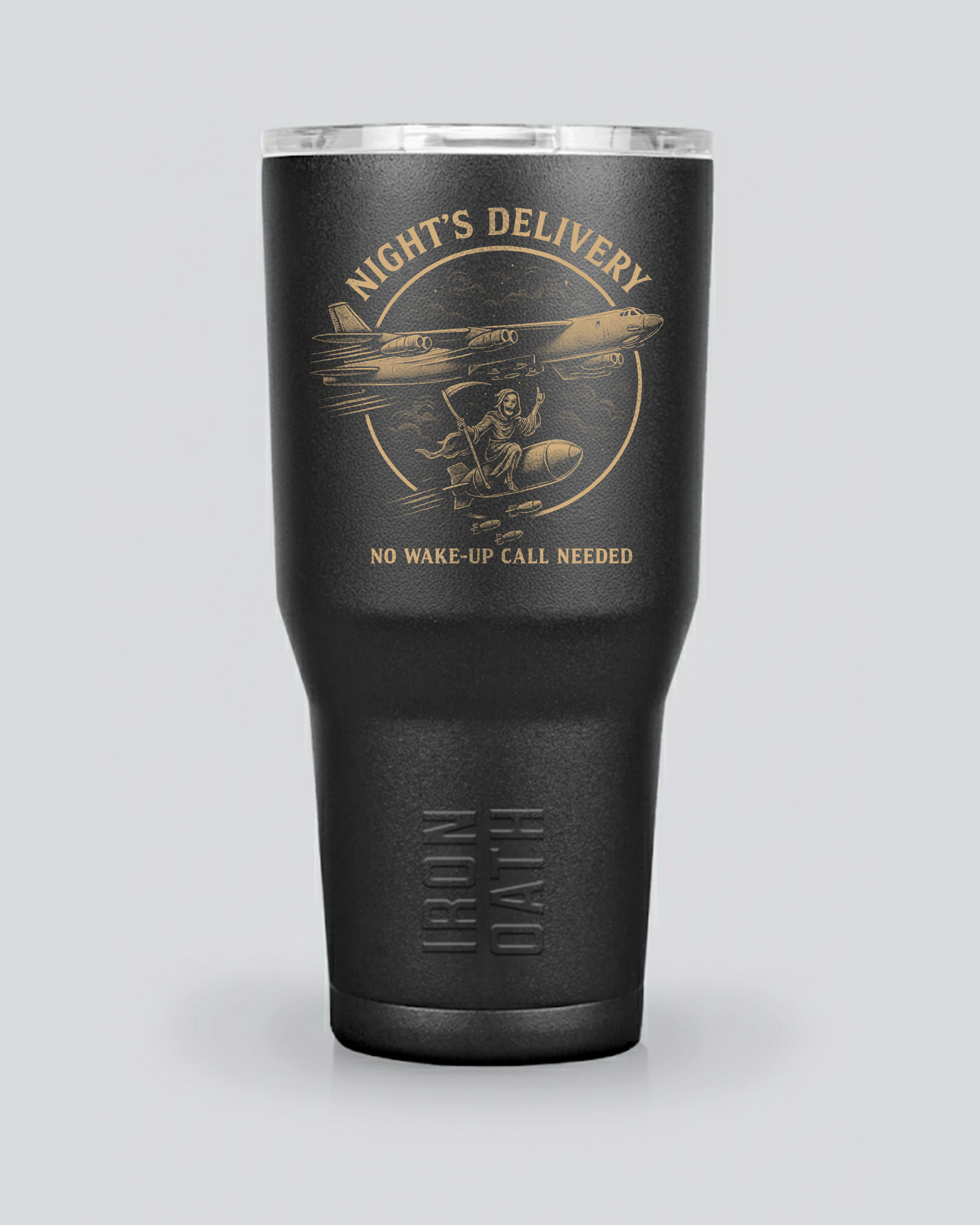 Night's Delivery Iron Oath Tumbler