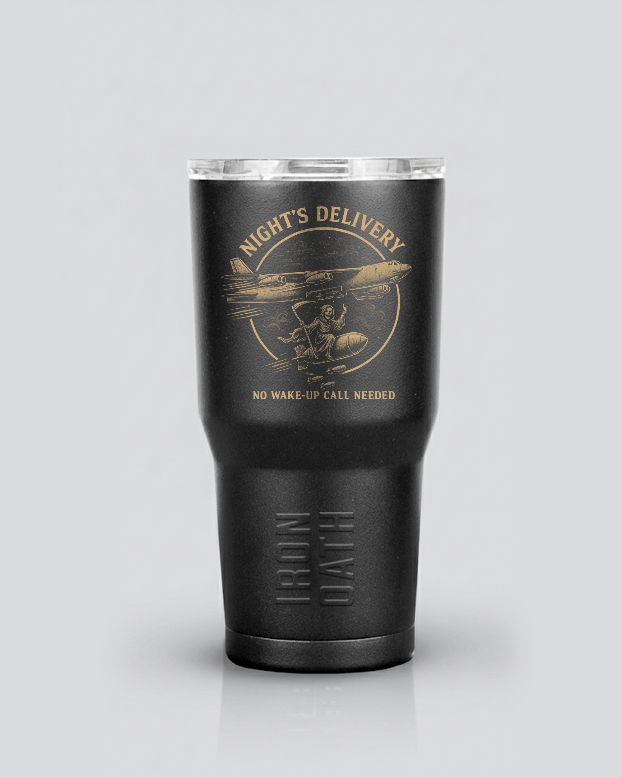 Night's Delivery Iron Oath Tumbler