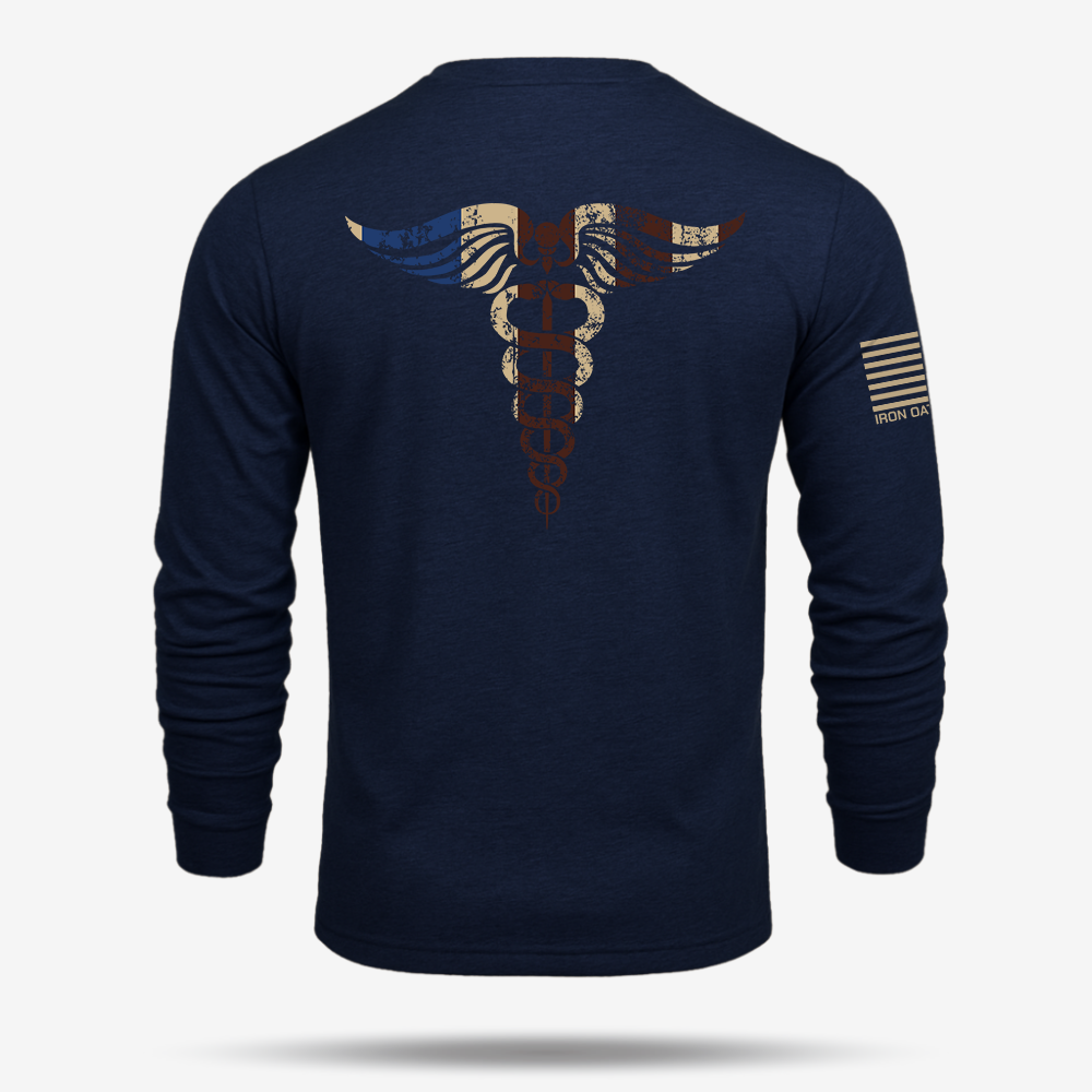 Nurse Flag Long Sleeve