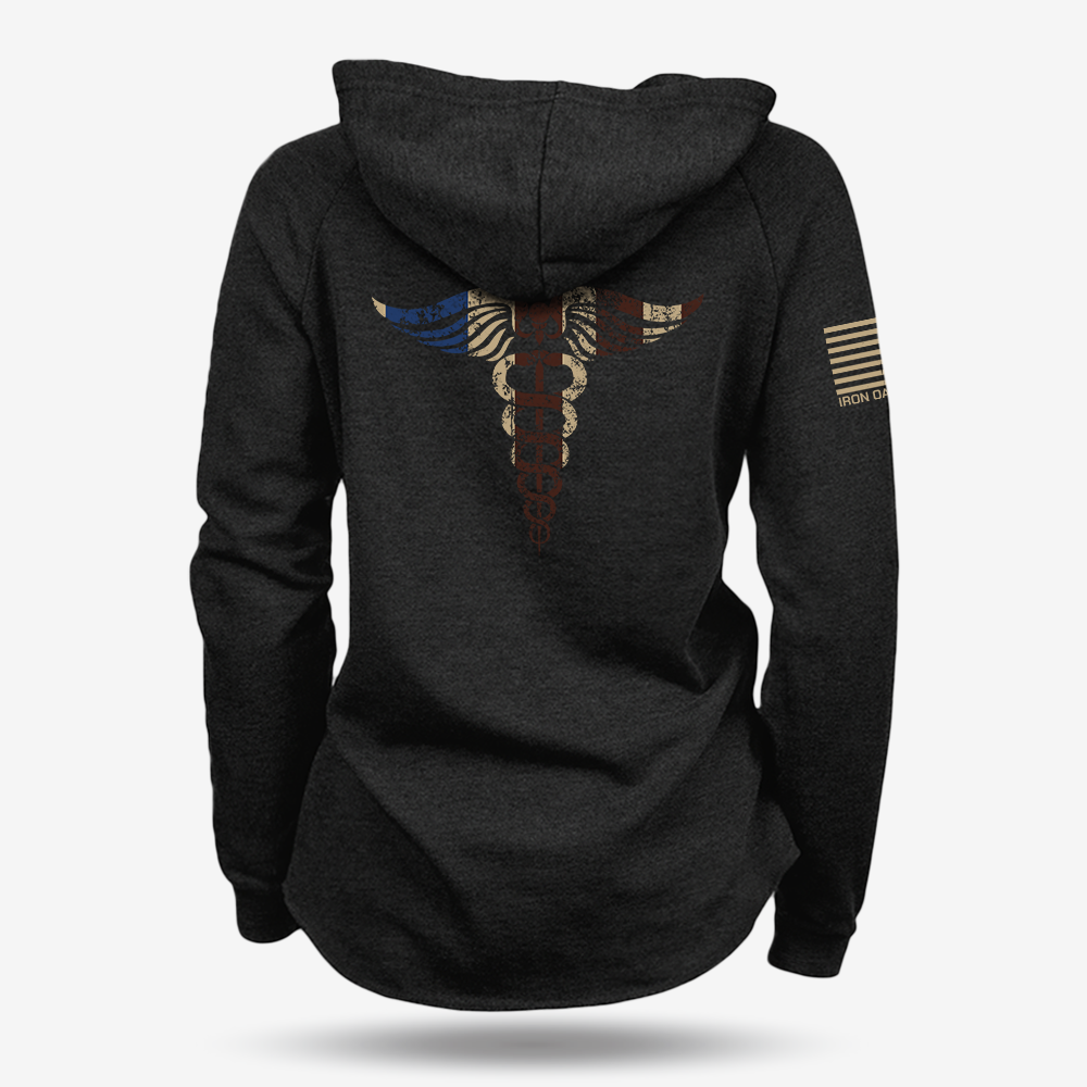 Nurse Flag Women's Hoodie