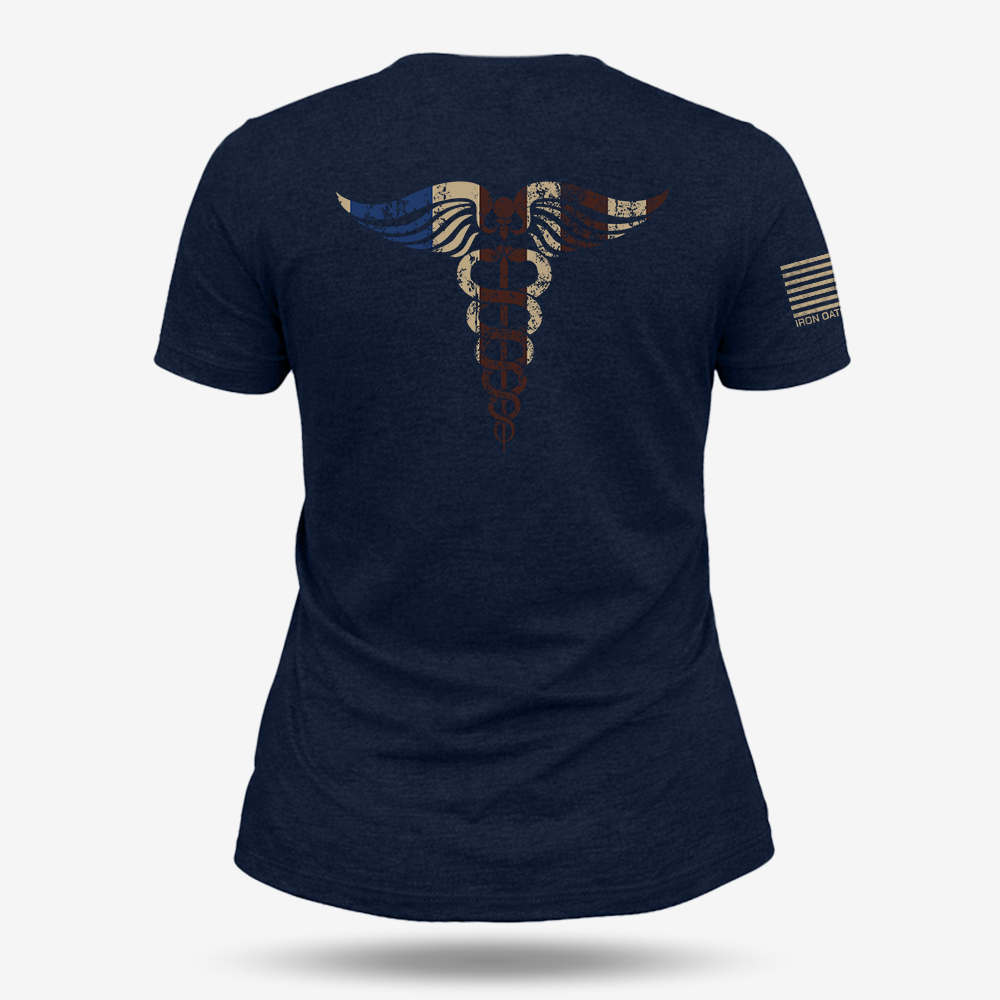 Nurse Flag Women's V-Neck