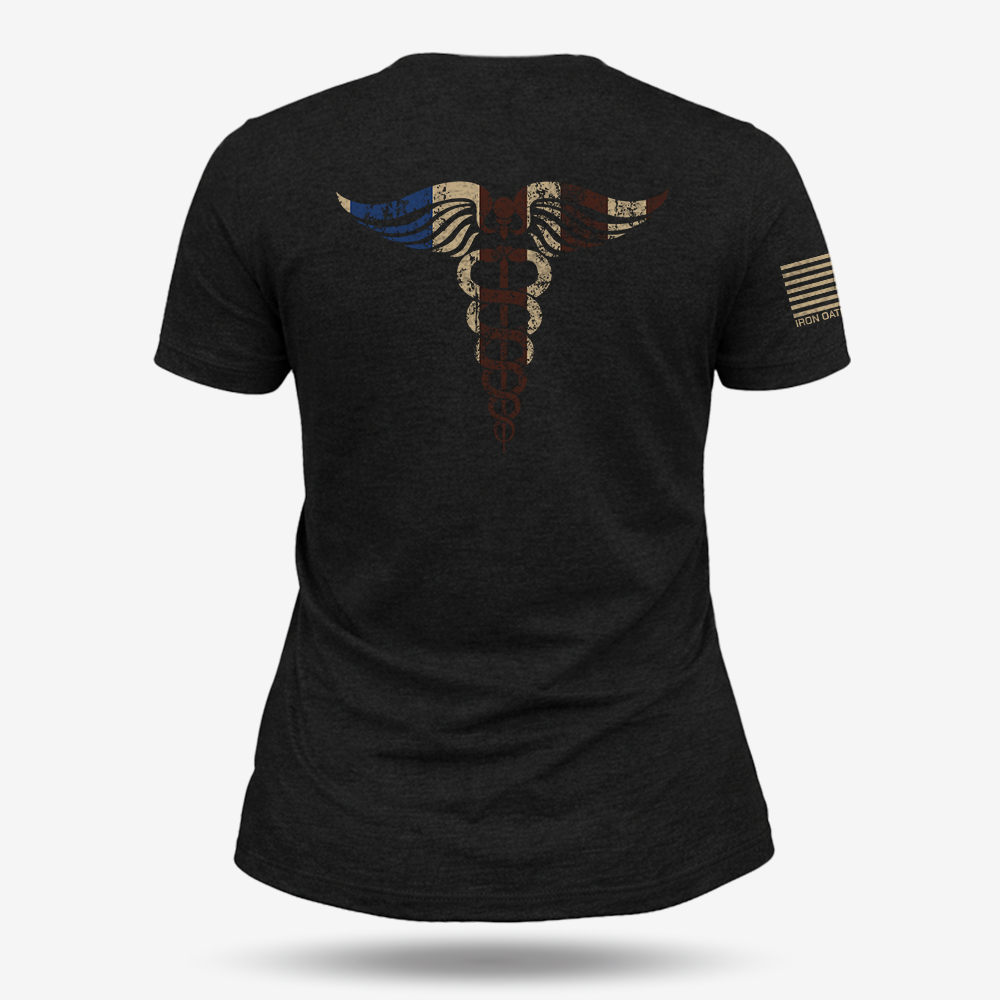 Nurse Flag Women's V-Neck