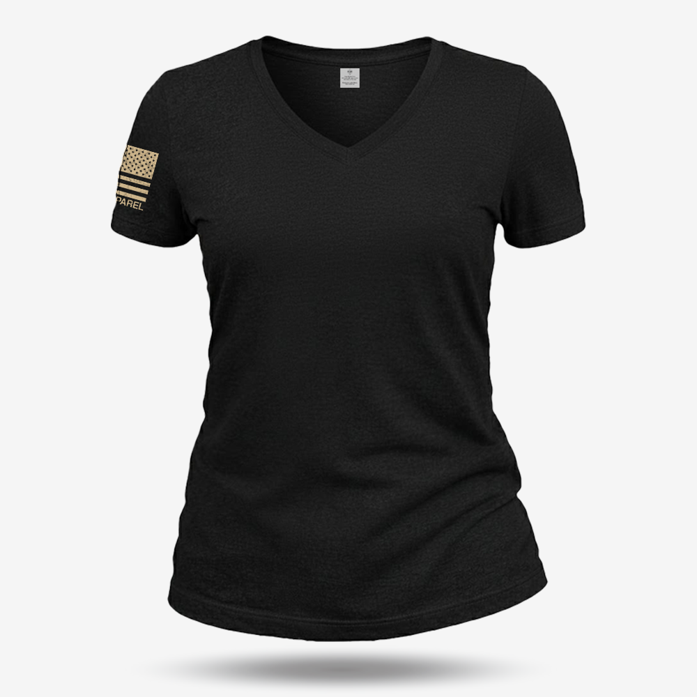 Nurse Flag Women's V-Neck