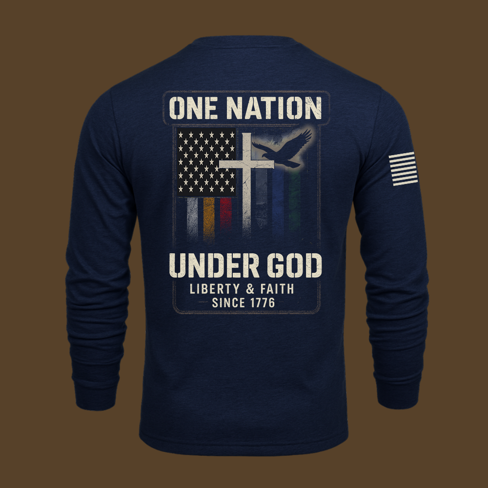 One Nation Under God Long Sleeve