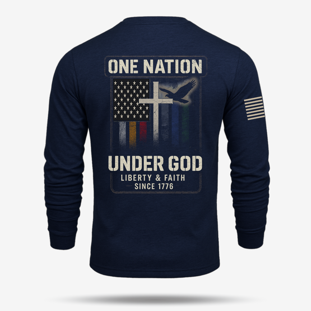 One Nation Under God Long Sleeve