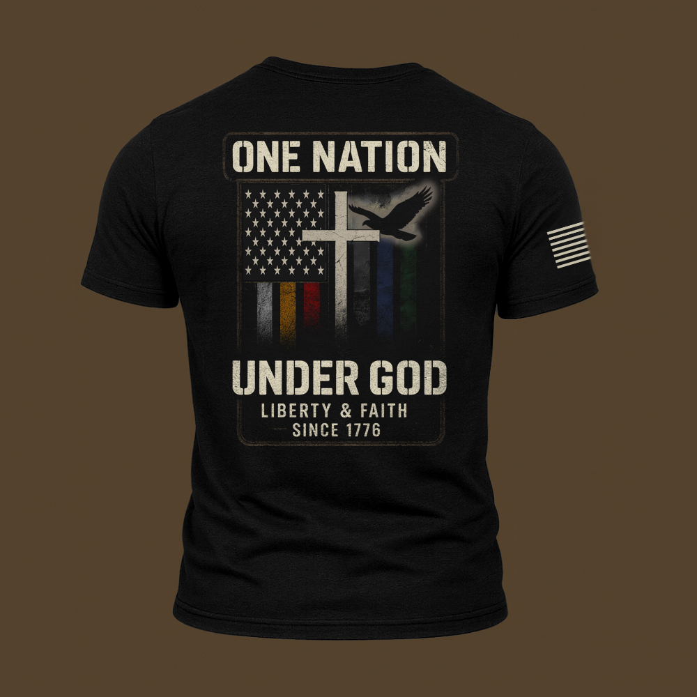 One Nation Under God T Shirt