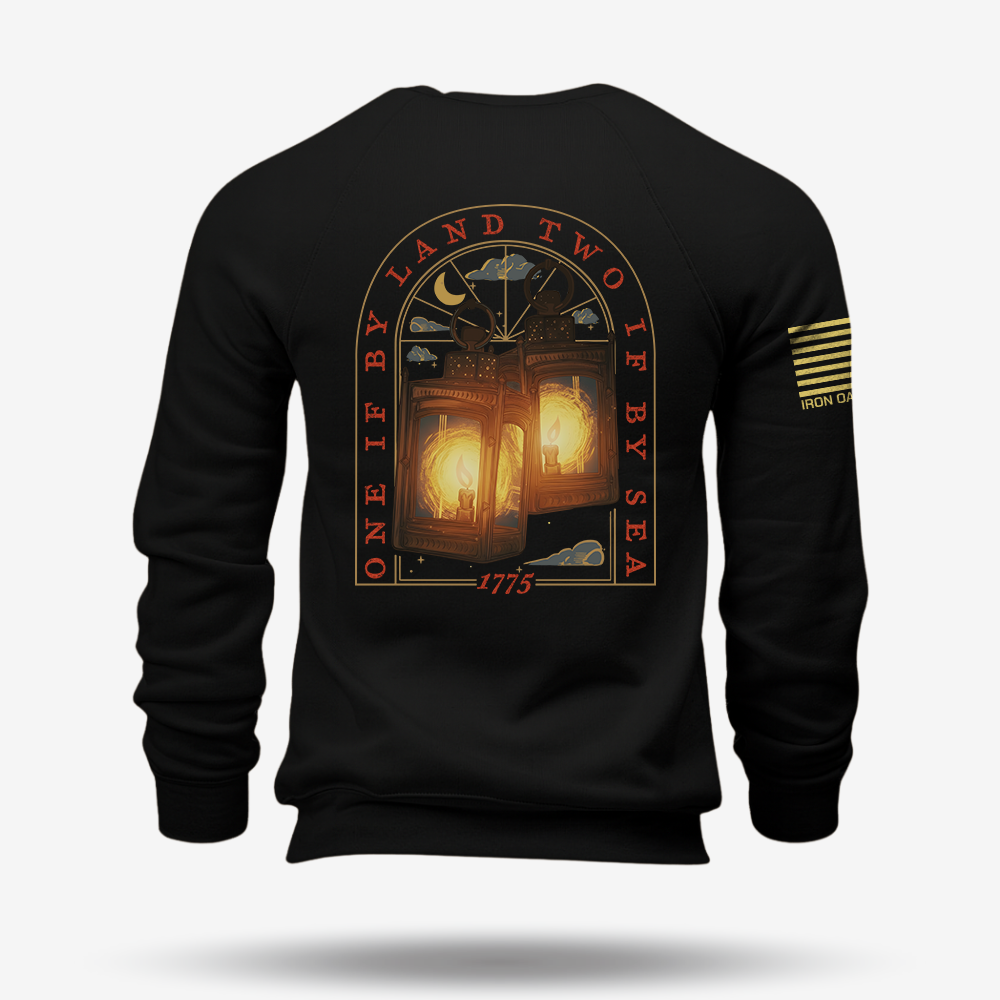 One If By Land, Two If By Sea Sweatshirt