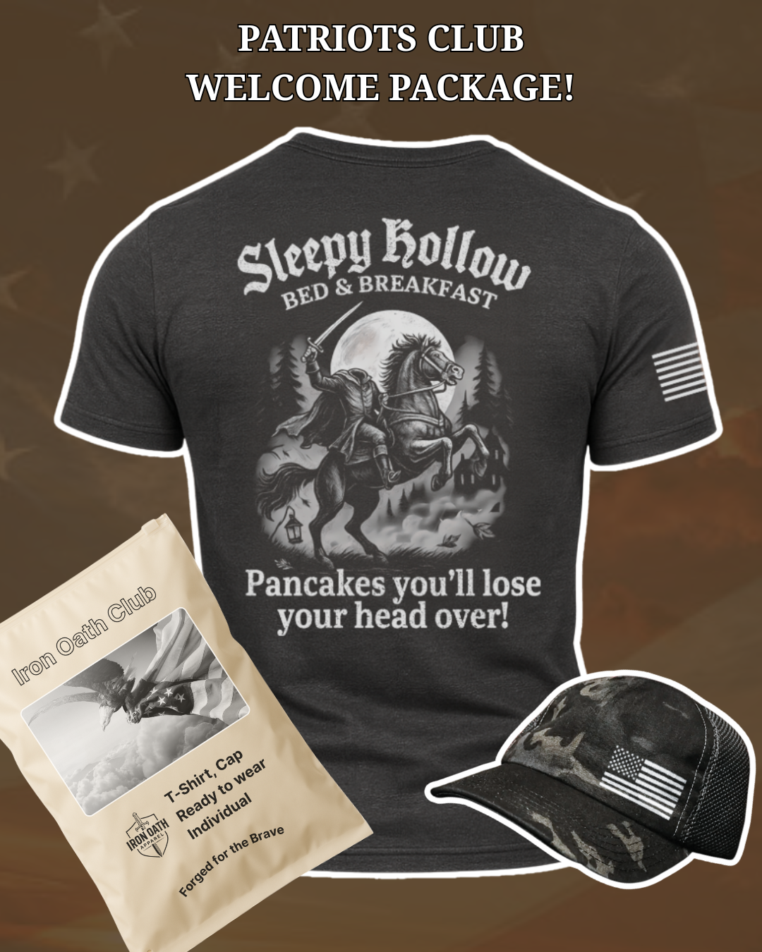 Iron Oath Patriots Club Sign Up - Join America's Favorite Club