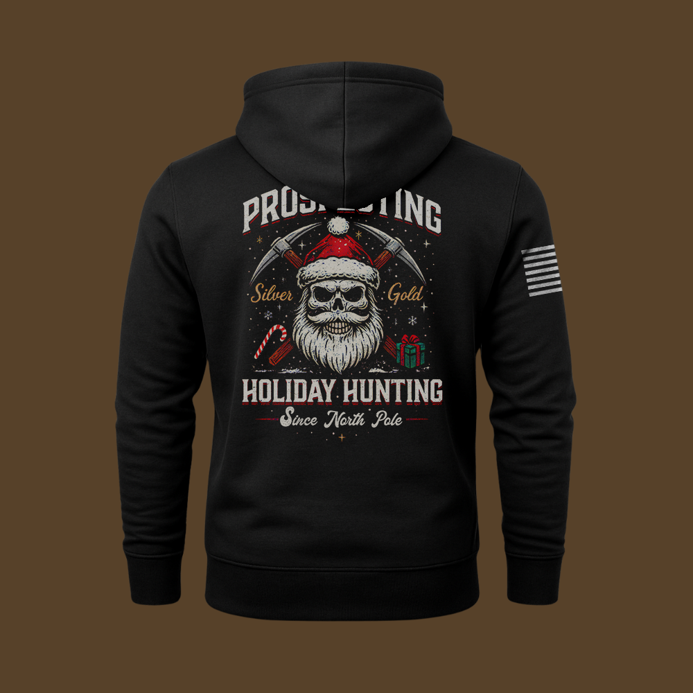 Prospecting Santa Hoodie
