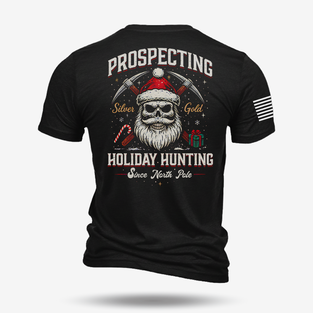 Prospecting Santa T Shirt