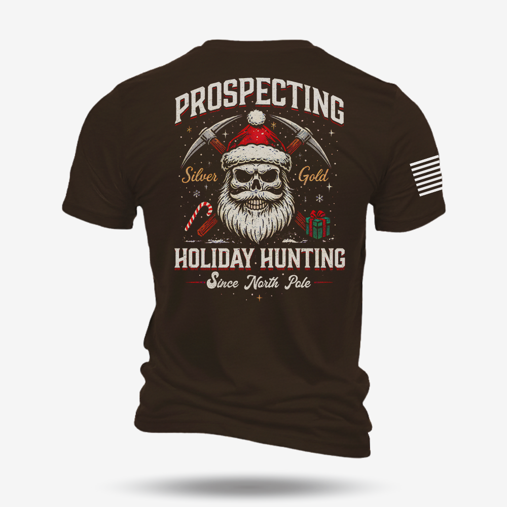 Prospecting Santa T Shirt