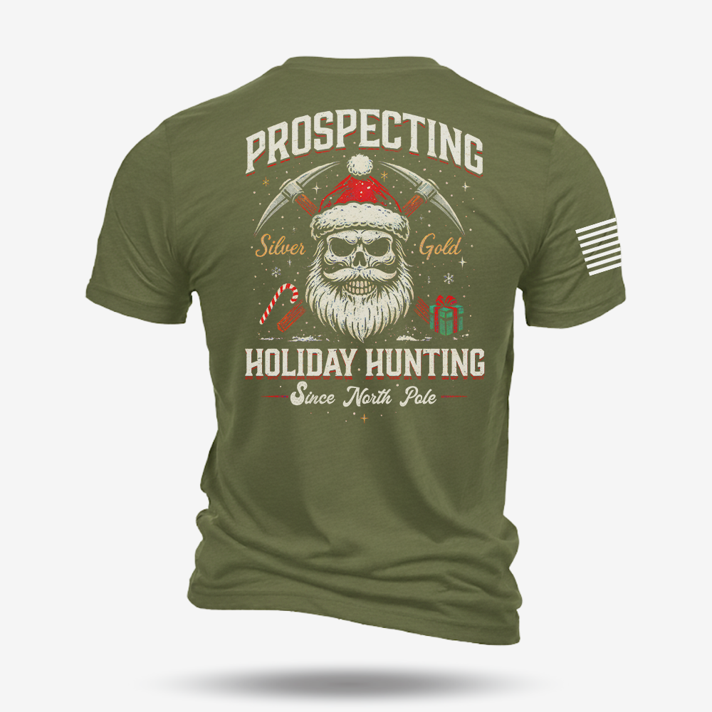 Prospecting Santa T Shirt