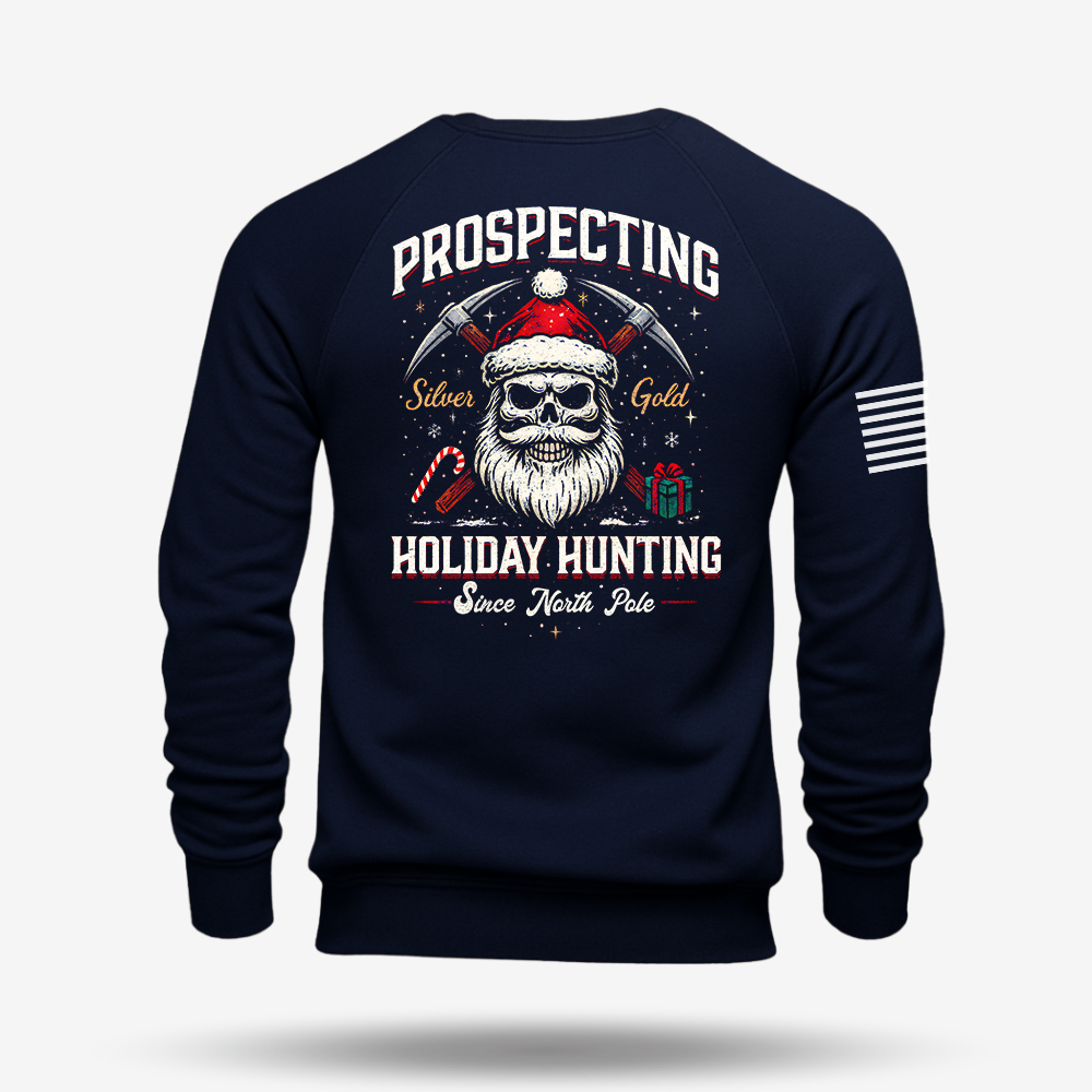 Prospecting Santa Sweatshirt
